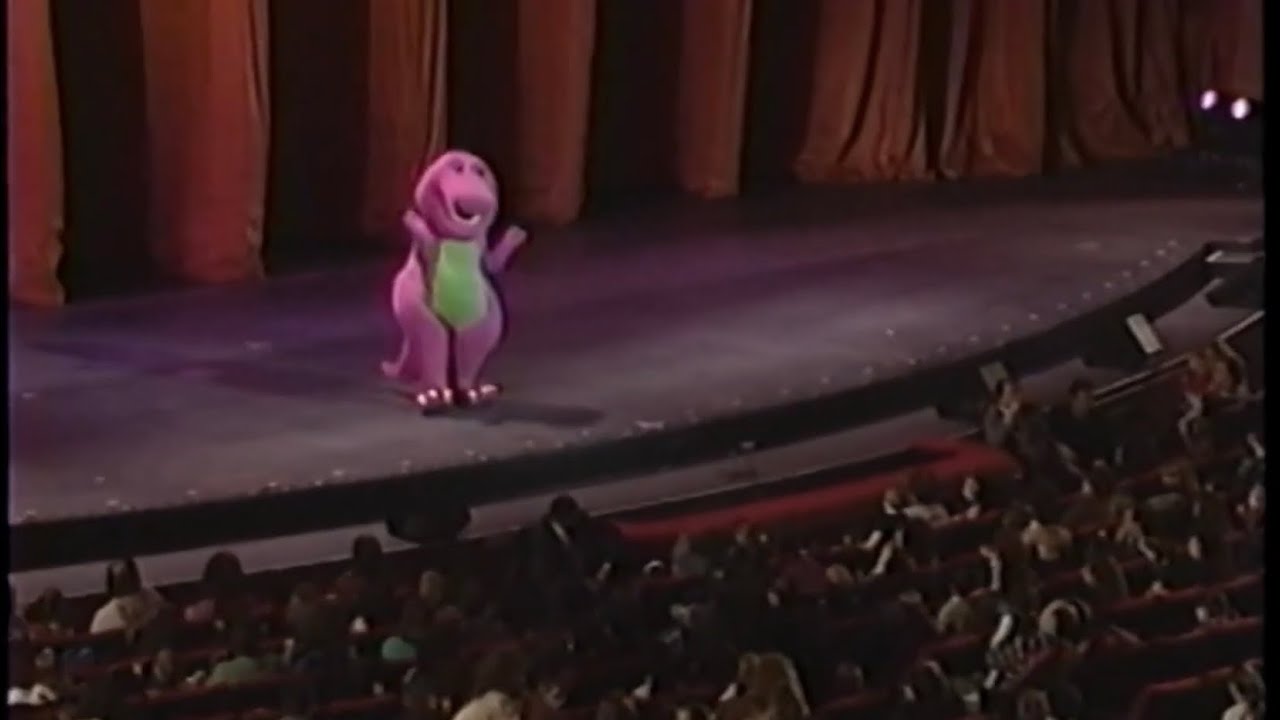 Barney live in new york city rain rain - qeryartists