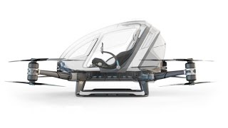 CES 2016 - Autonomous Drone That Seats One Is A Special Kind Of Crazy