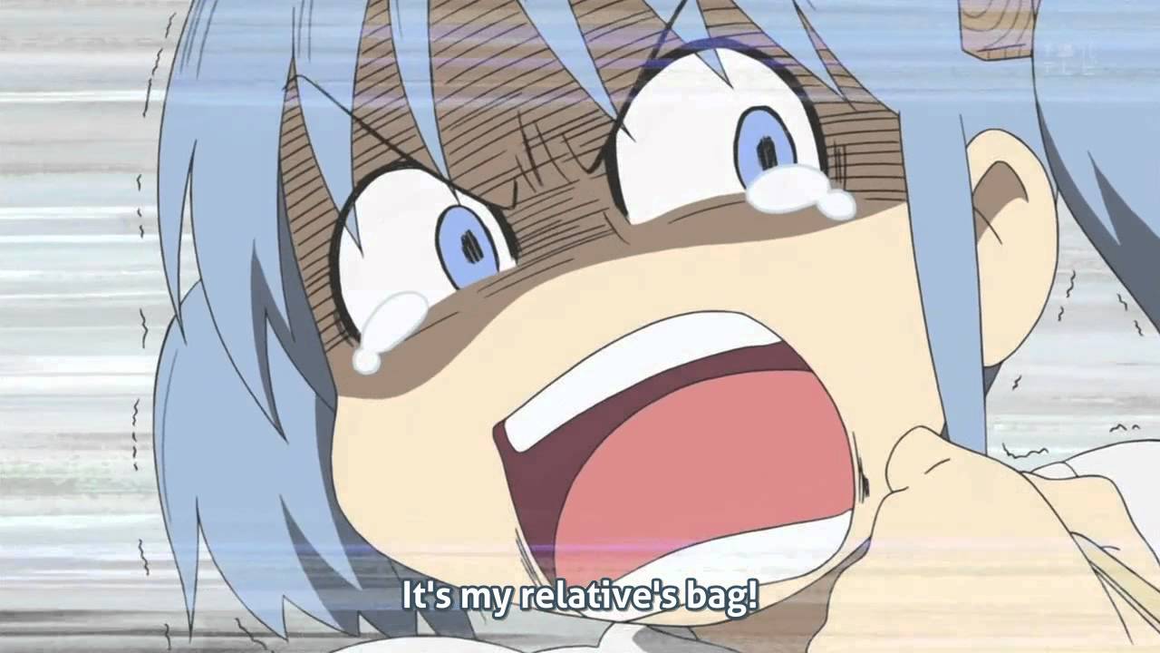 Nichijou Mio Loses It YouTube