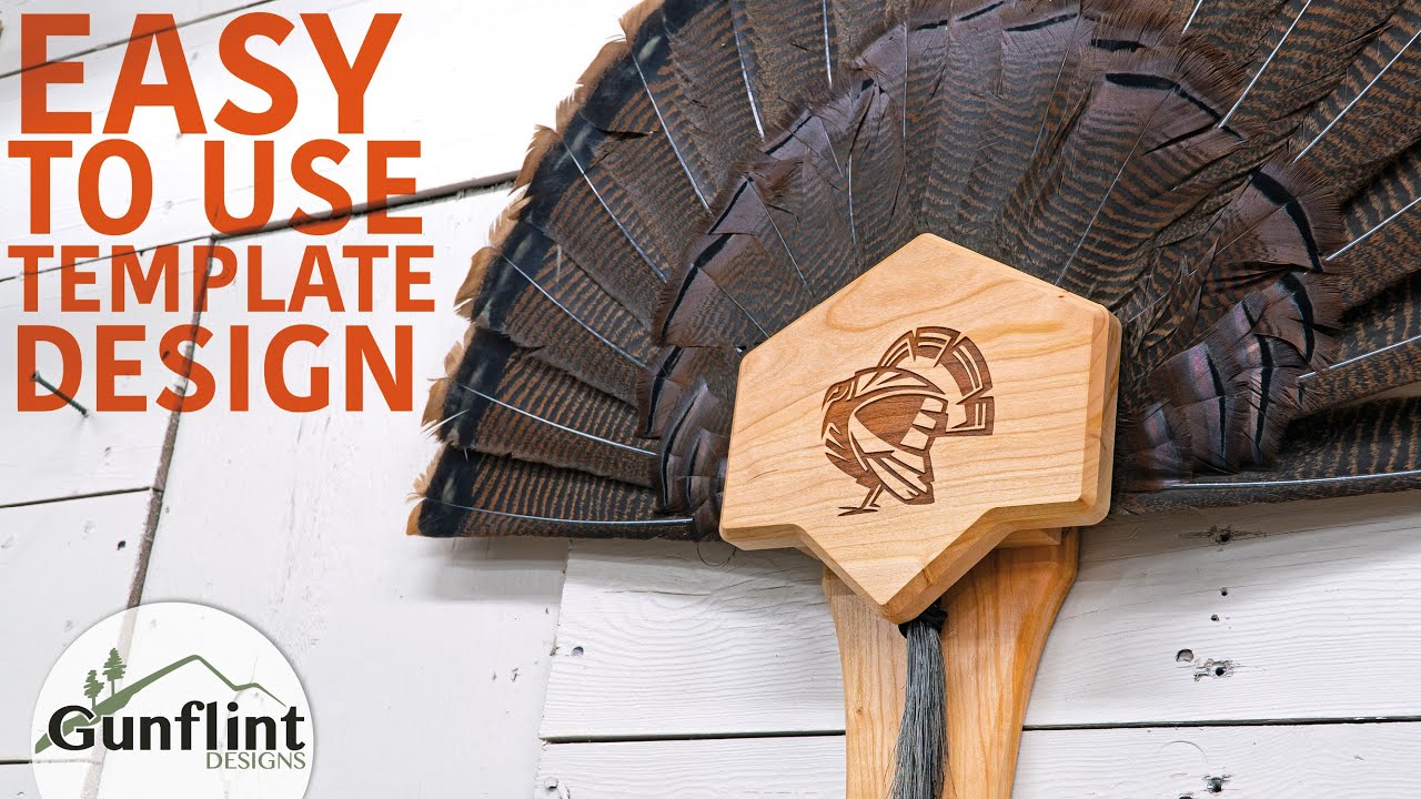 Diy Turkey Fan Mount Template