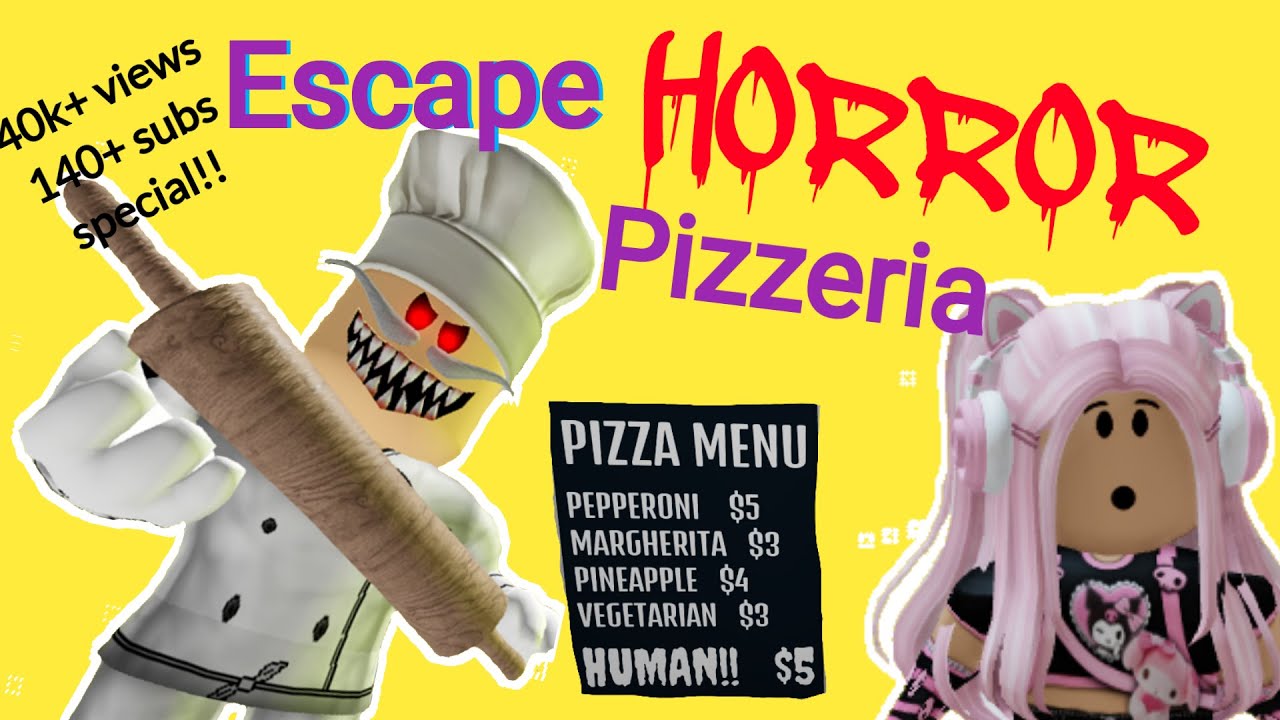 Escape from the HORROR pizzeria!! Gaming With Risa - YouTube