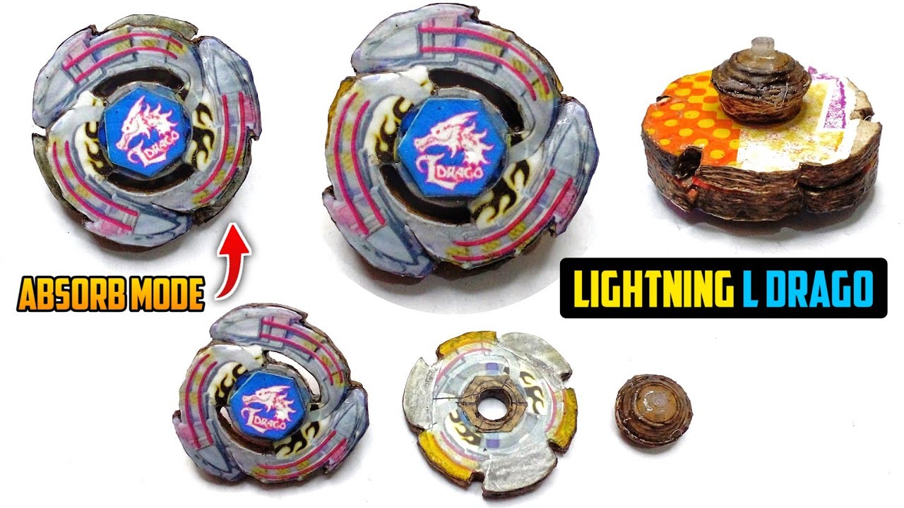 How to make Lighting L Drago Beyblade ?| With All Modes ? - YouTube