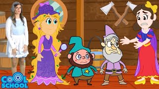 Belle VISITS THE SEVEN DWARFS in THE MYSTERY OF THE MISSING ROSE!!| Ms. Booksy Bedtime Stories