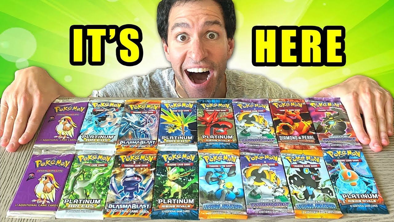 *MY BIGGEST POKEMON CARDS OPENING!* Rare Packs! - YouTube