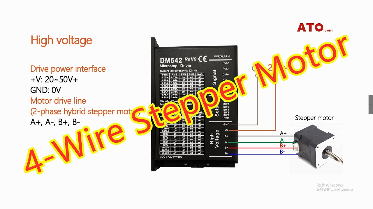 Stepper Motor Wiring Colors