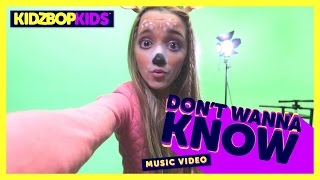 KIDZ BOP Kids - Don't Wanna Know (Official Music Video) [KIDZ BOP 34]