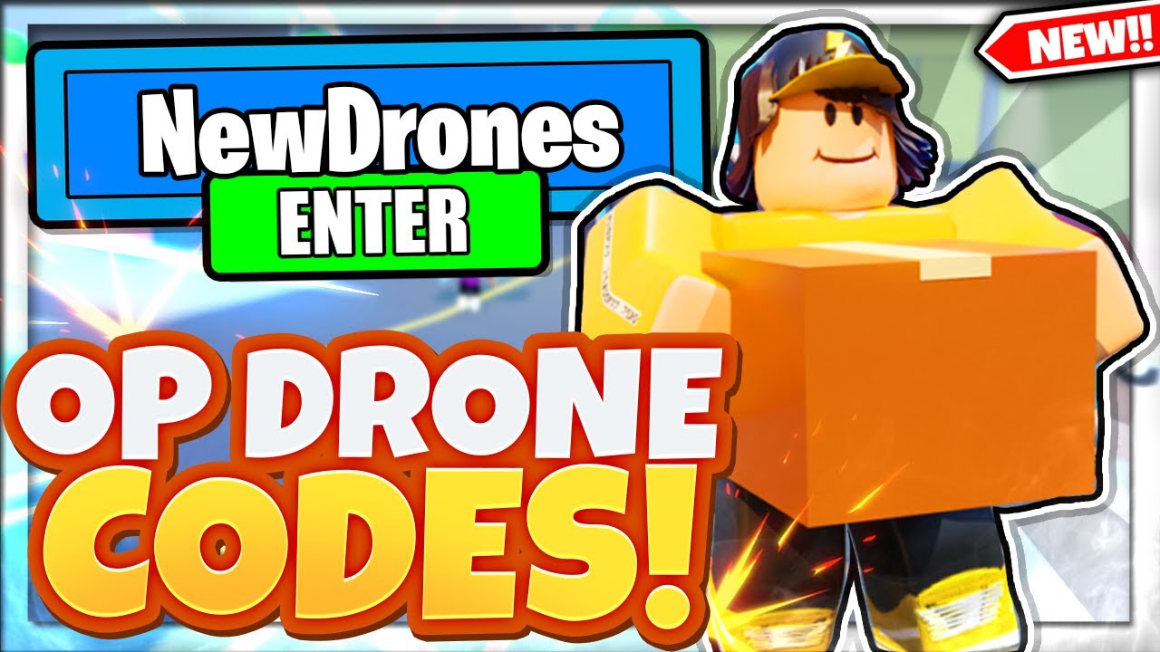 ALL NEW *DRONES* UPDATE CODES! Delivery Simulator Roblox - YouTube