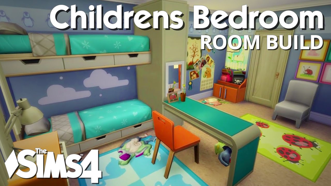 The Sims 4 Kids Bedroom Room Build Kids Bedroom Sims 4 Sims - Vrogue