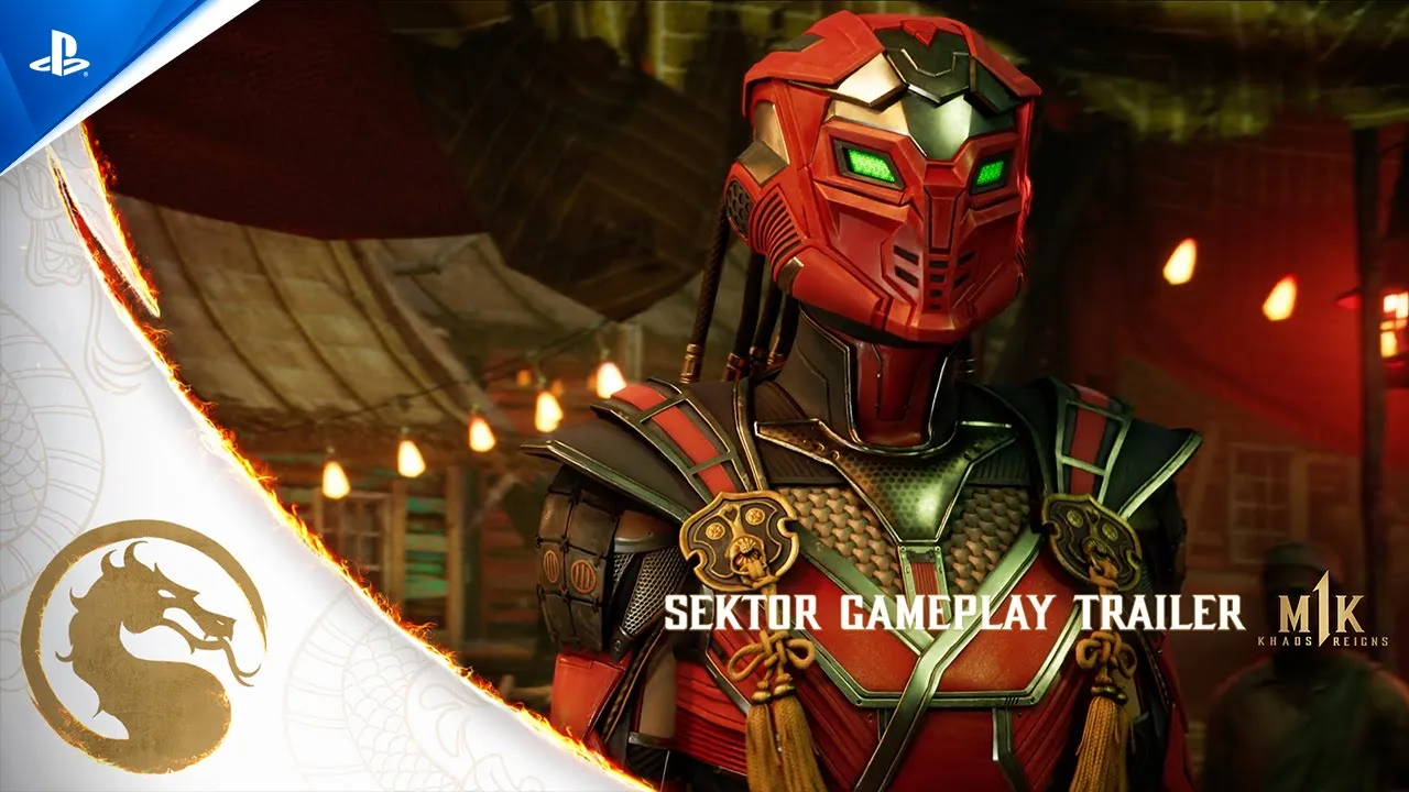 Mortal Kombat 1: Khaos Reigns - Official Sektor Gameplay Trailer | PS5 Games