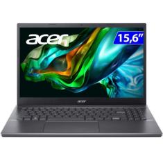 Imagem de Notebook Acer Aspire 5 Intel Core i5 12450H 8GB RAM 256GB SSD Windows 11 Tela Full HD 15.6 A515-57-55B8