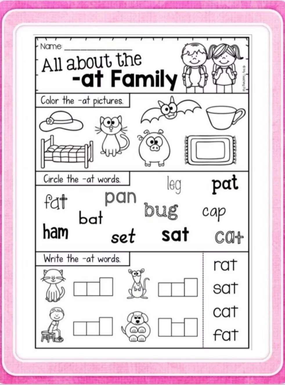 Printable English Worksheets For Grade 1