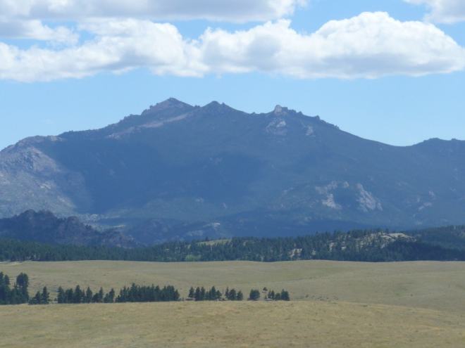 Laramie Peak from the NNW.