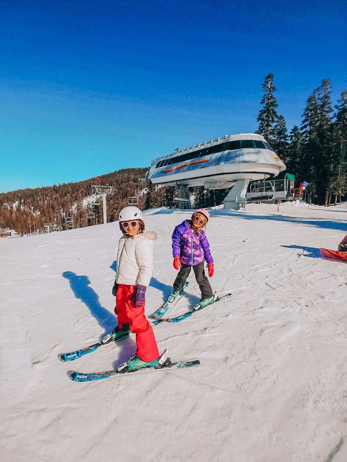 kids skiing Spring Break