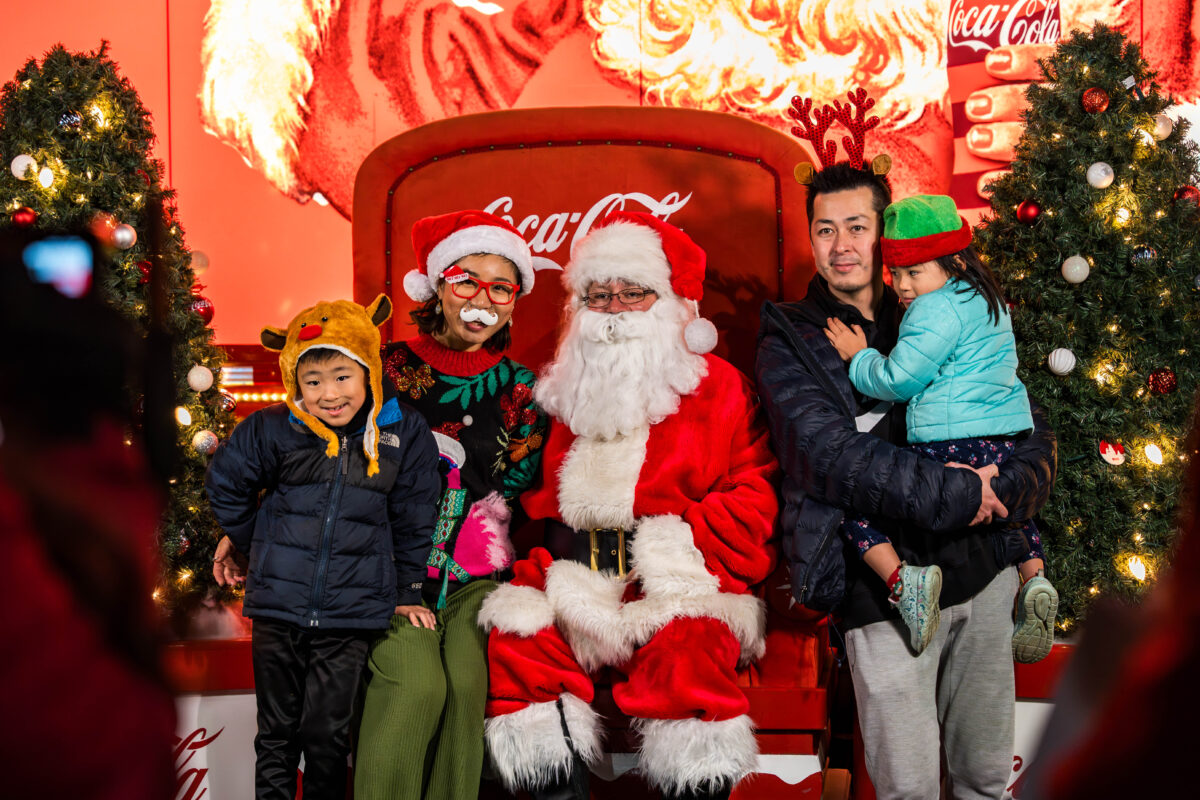 Get into the holiday spirit with Santa + Coca-Cola goodies at the Holiday Caravan in Birmingham – Dec. 18-22