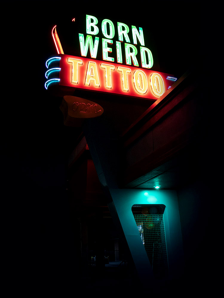 Born Weird Tattoo  Boise ID