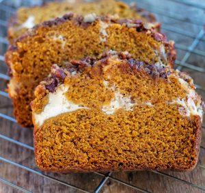 Cream Cheese Pumpkin Bread