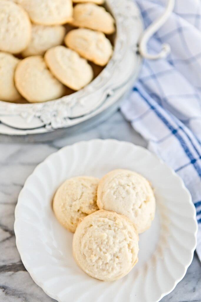 Shortbread Drop Cookies