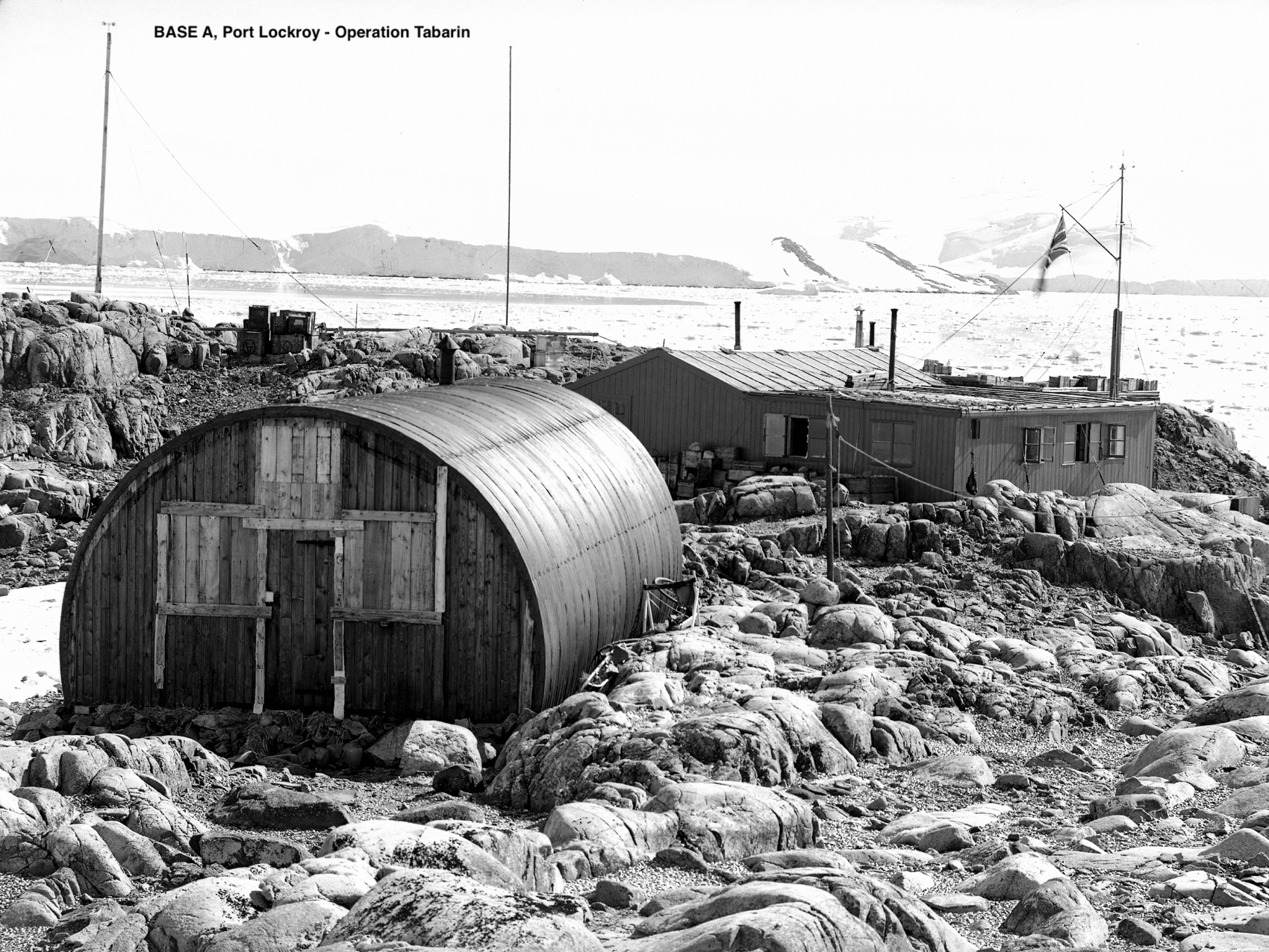 Base A. Port Lockroy.  Operation Tabarin