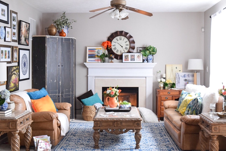 Family Room Refresh Reveal: New Year New Room Refresh Challenge