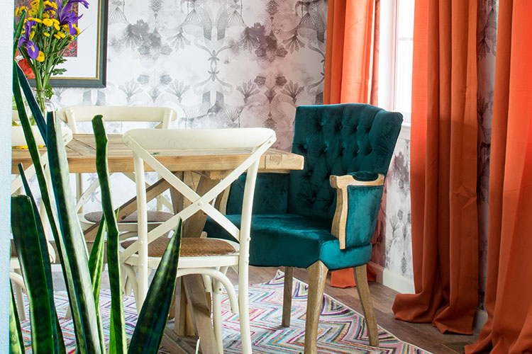 Modern Bohemian Dining Room Reveal: NYNR Refresh Challenge