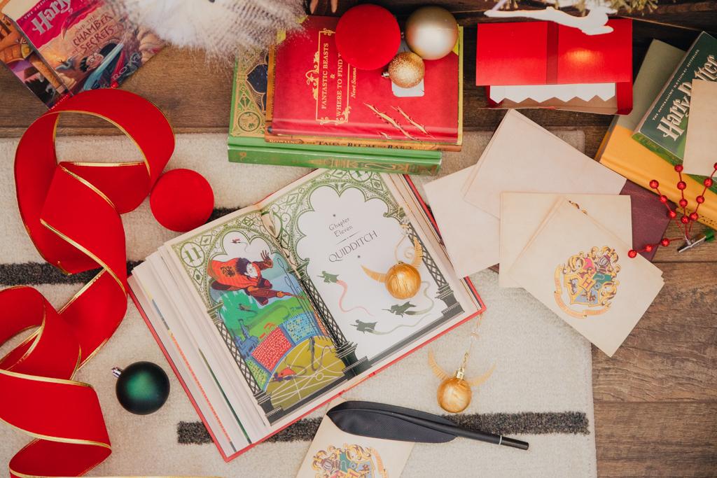 A DIY Golden Snitch Ornament You Can Actually Catch!