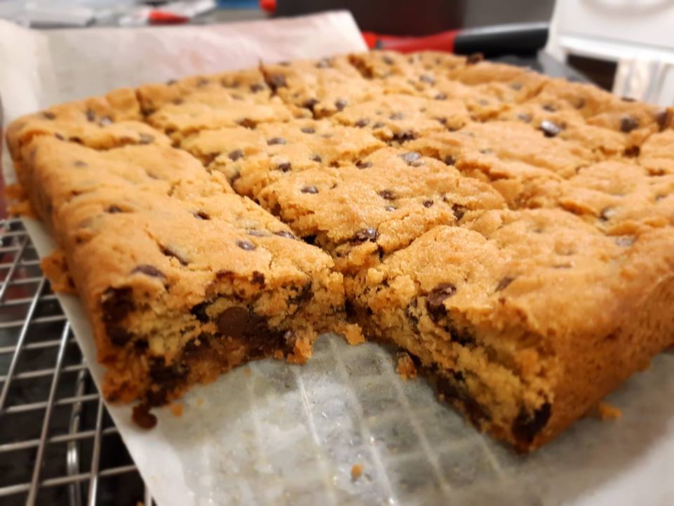 Choc Chip Biccies/ Slice