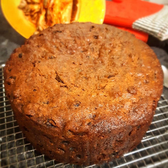 Drunken Pumpkin Fruitcake