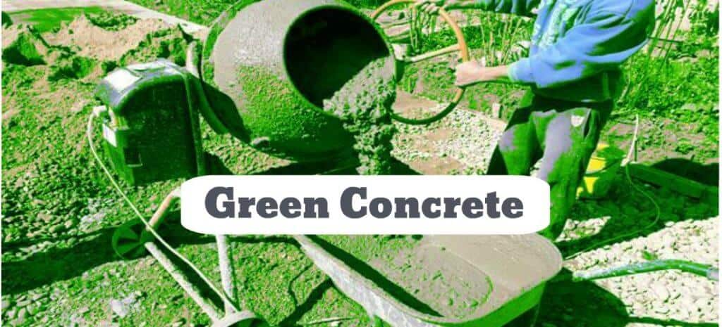 green concrete