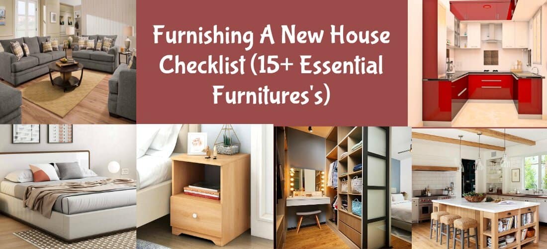 Furnishing A New Home Checklist