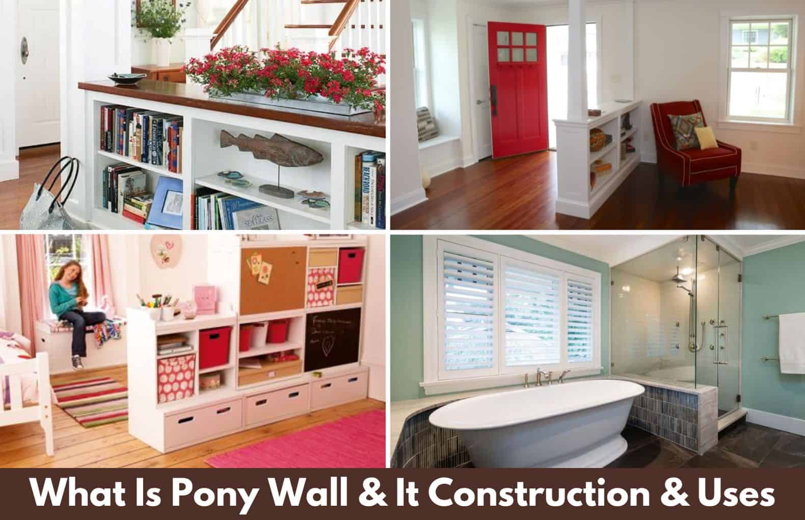 Pony Wall Construction