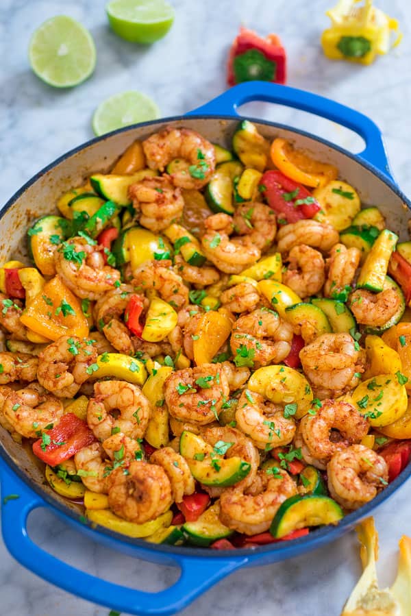 Shrimp & Vegetable Skillet