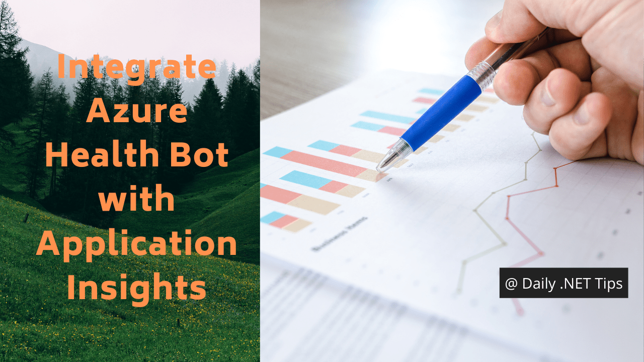 Integrate Azure Health Bot with Application Insights