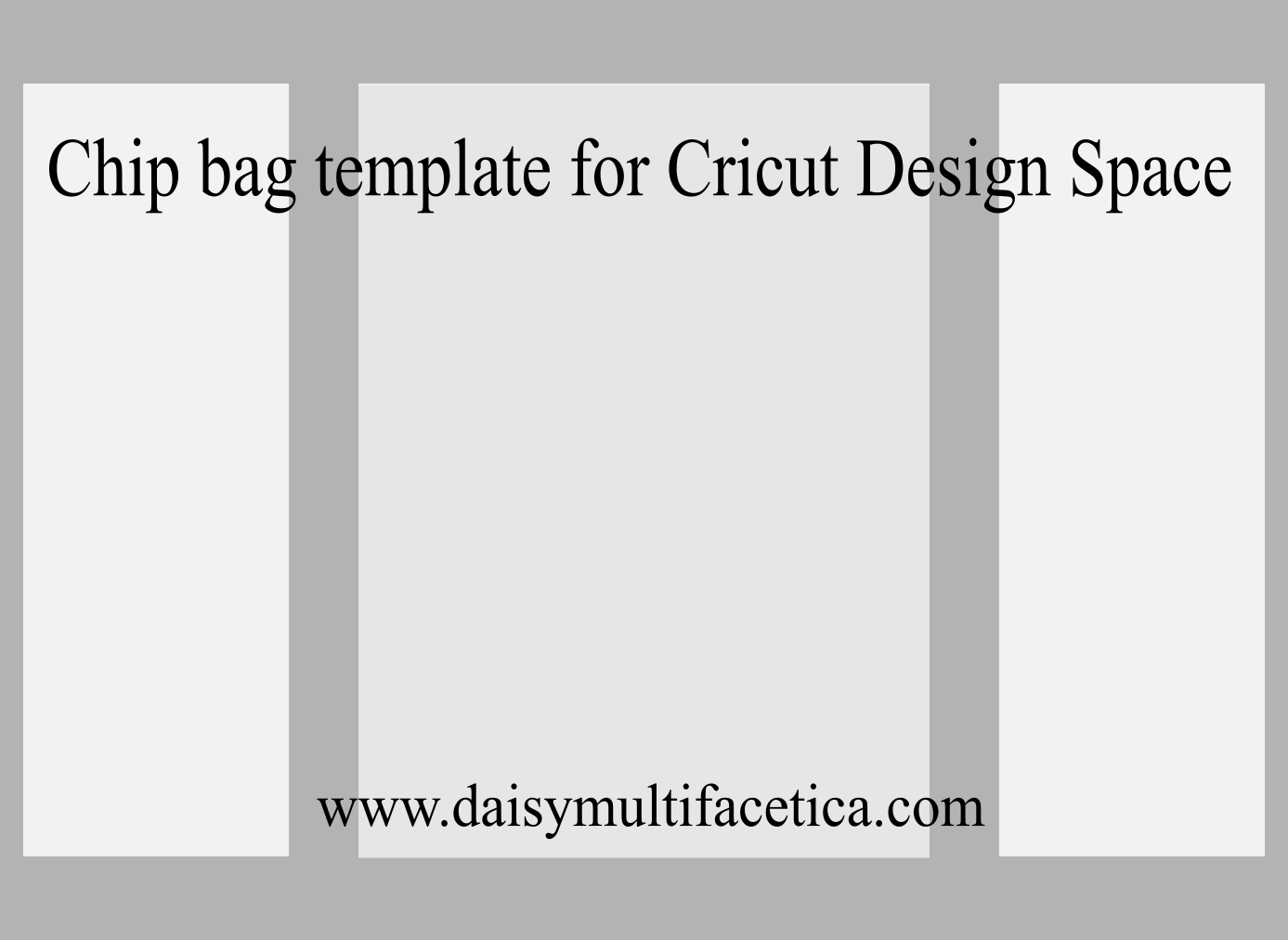 FREE Chip Bag Templates | All Occasion Chip Bags. - Daisy Multifacética