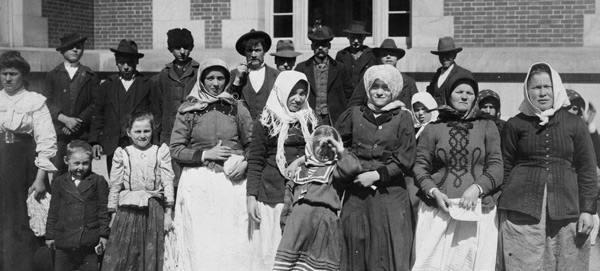 Immigrants at Ellis Island