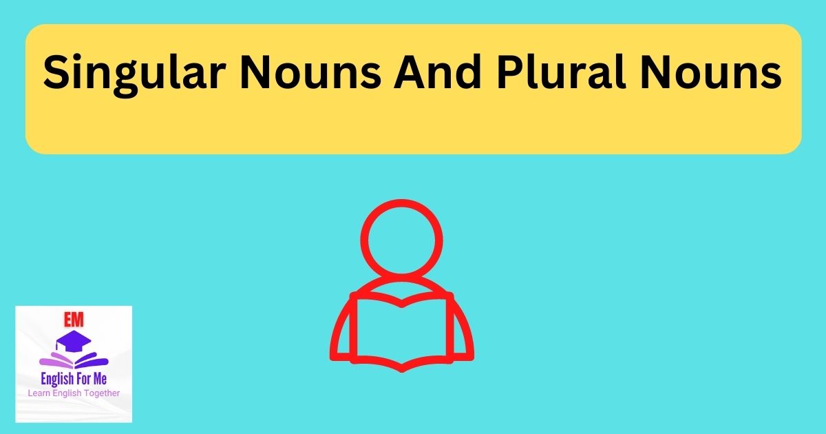 Nouns Recognise Singular and Plural Nouns Worksheet  EdPlace