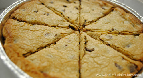 Papa John's Mega Chocolate Chip Cookie Closeup