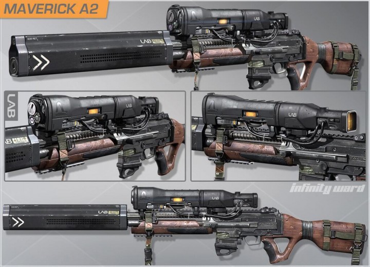 CoD ゴースト： 異端な新武器「Maverick」高解像度画像