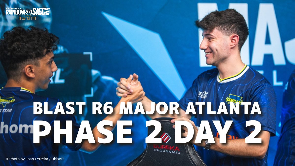 『レインボーシックス シージ』世界大会"BLAST R6 Major Atlanta" PHASE 2 DAY 2結果：日本代表SCARZは2敗で瀬戸際、明日はSpacestationと宿命の再戦へ