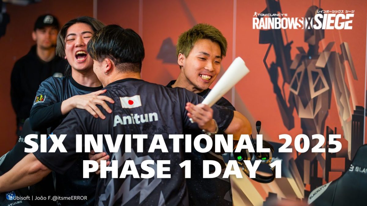 『R6S』世界大会シックスインビテーショナル2025DAY1結果：日本CAGが世界3冠王に大勝、グループ首位で好発進