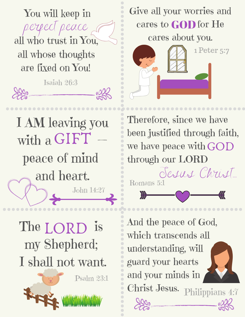 Bible Verse Cards - Fresh Grace for Today | Free Christian Resources