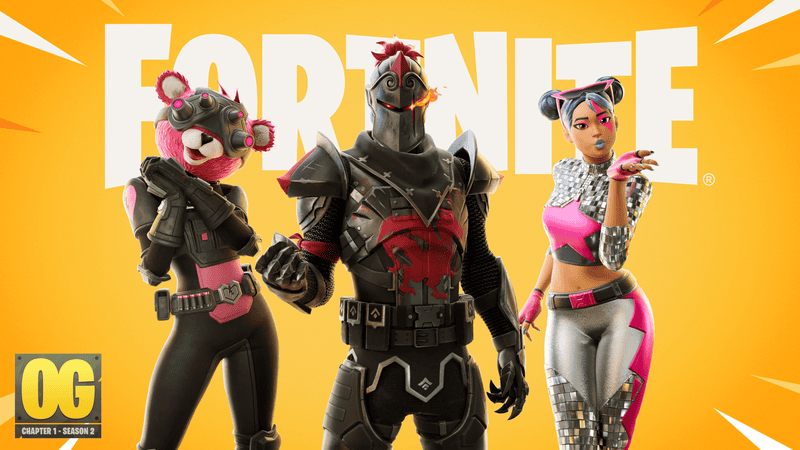 fortnite og season 2 pass cosmetics