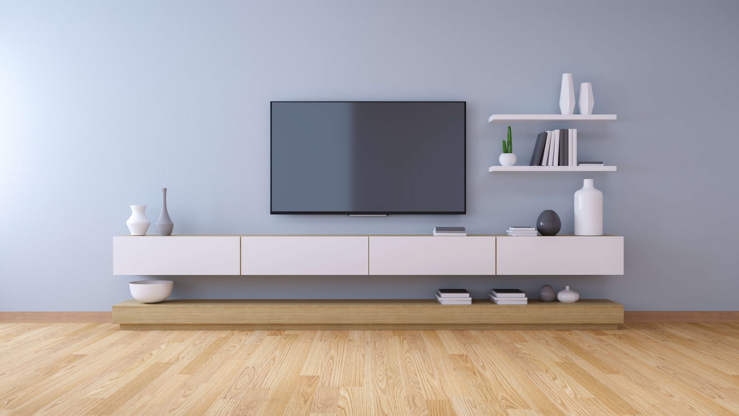 floating tv stand