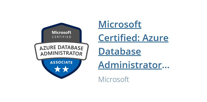 Azure DP-300 Exam Study guide - Azure Greg