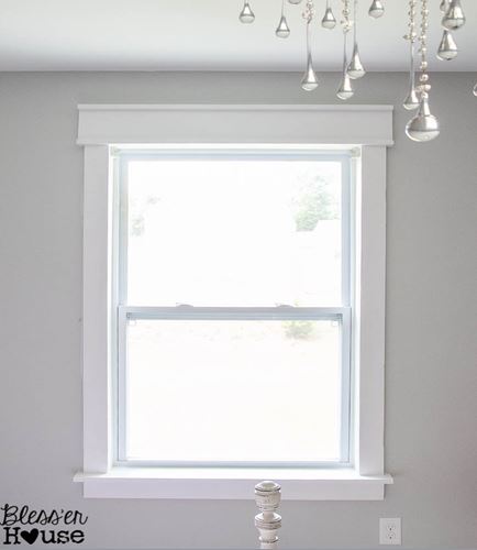 window trim ideas contemporary