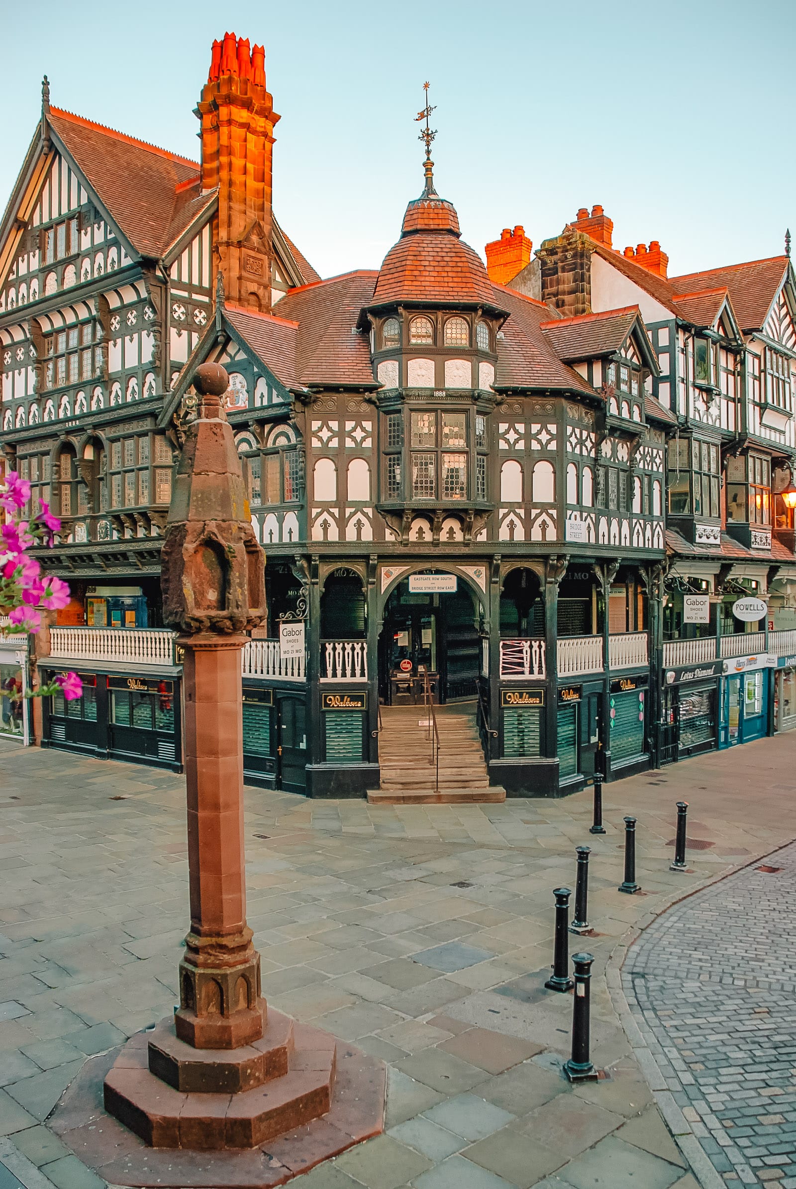 Best Things To Do In Chester, England Rows of Chester High Street Chester Cross