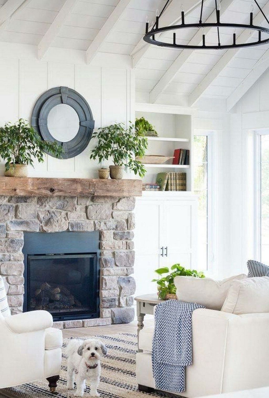 Beautiful Modern Farmhouse Fireplace Ideas You Must Have 12 HMDCRTN