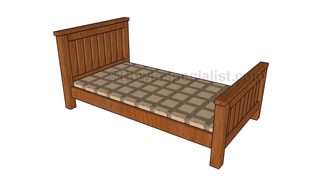 Single Bed Plans Howtospecialist