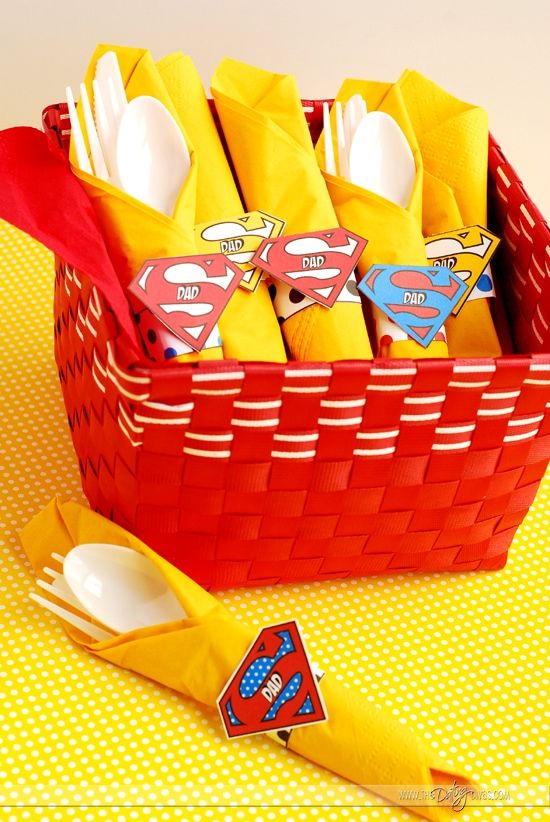 Superhero Father's Day party