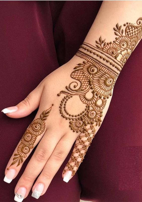 Cute Mehndi Simple Mehndi Designs For Left Hand Front Side Novocom Top