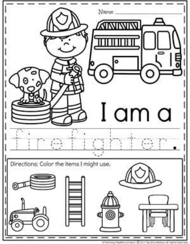 pin by katherine fernandez on profesiones community helpers preschool